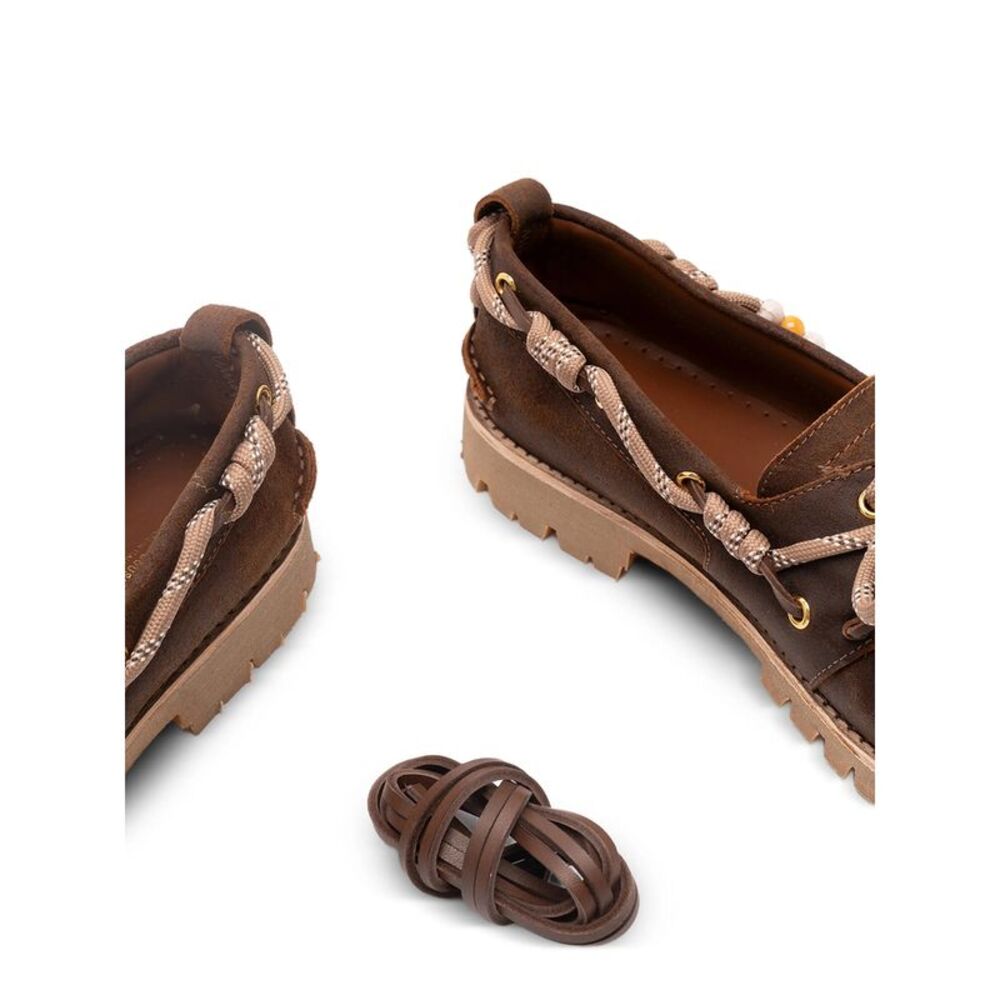 Golden Goose Brown Boat Shoes Men - Picture 6 of 6
